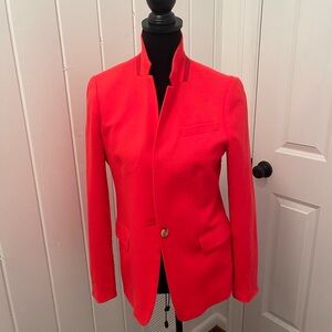 J. Crew Vibrant Red Blazer